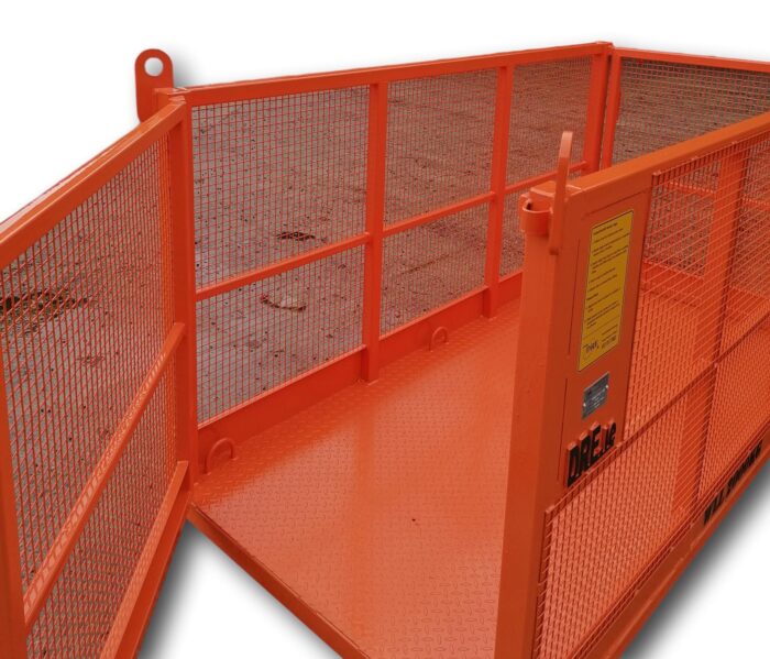 Goods cage drop-door ramp (1)