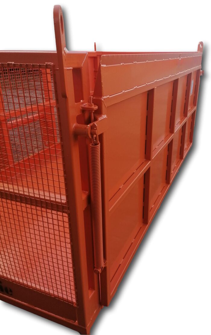 Goods cage drop-door ramp (1)