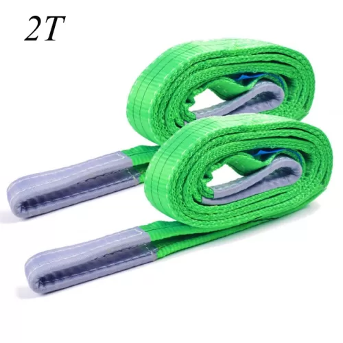 Duplex Webbing Slings 2 Tonne Green- 60mm Wide