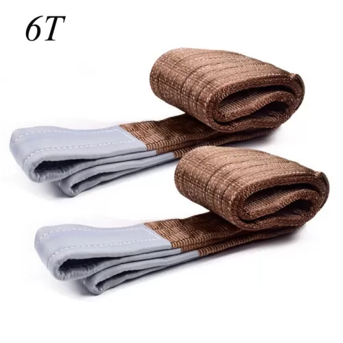 Duplex Webbing Slings 6 Tonne Brown - 180mm Wide