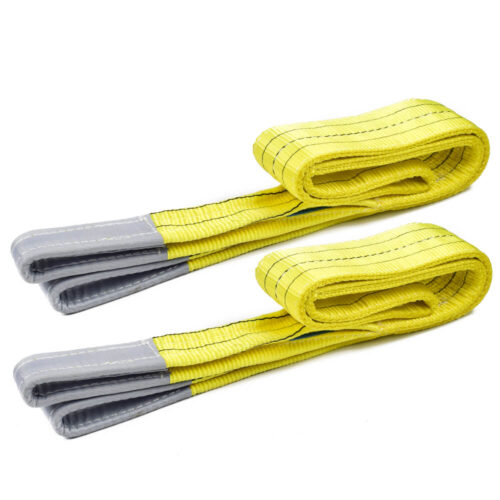 Duplex Webbing Slings 3 Tonne Yellow - 90mm Wide