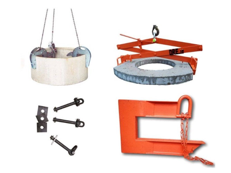 Concrete Pipes & Manhole Lifting Equipment