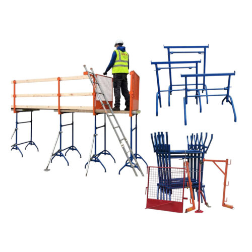 Builders Trestle (Heavy Duty) & Handrail System